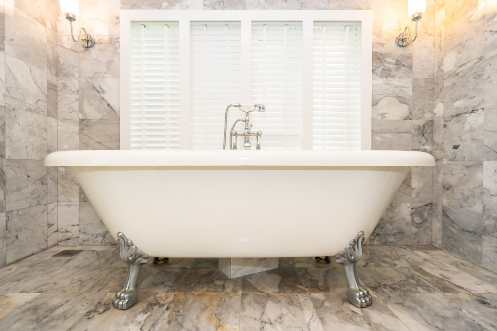 la pierre idéale pour une déco élégante de la salle de bain 