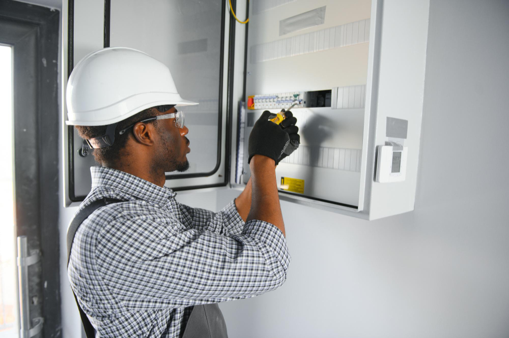la hauteur pour installer un tableau électrique