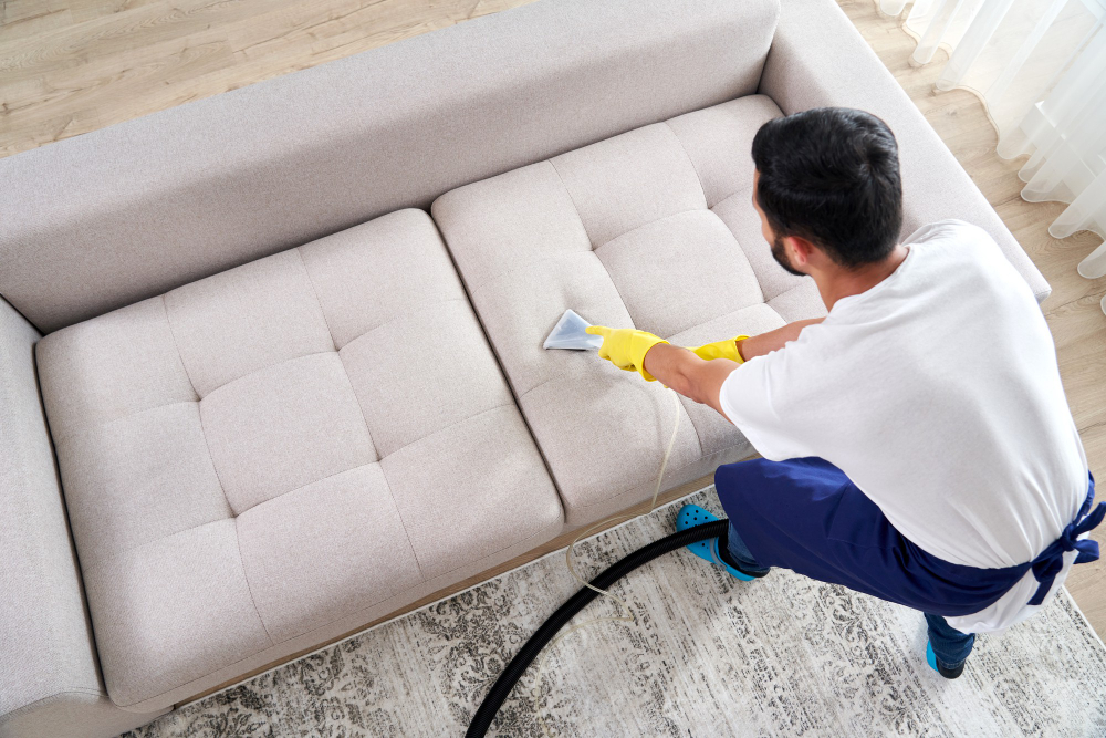  enlever les taches sur un canapé en tissu 