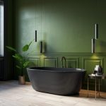 Transformez votre salon en un espace élégant avec du carrelage noir : astuces